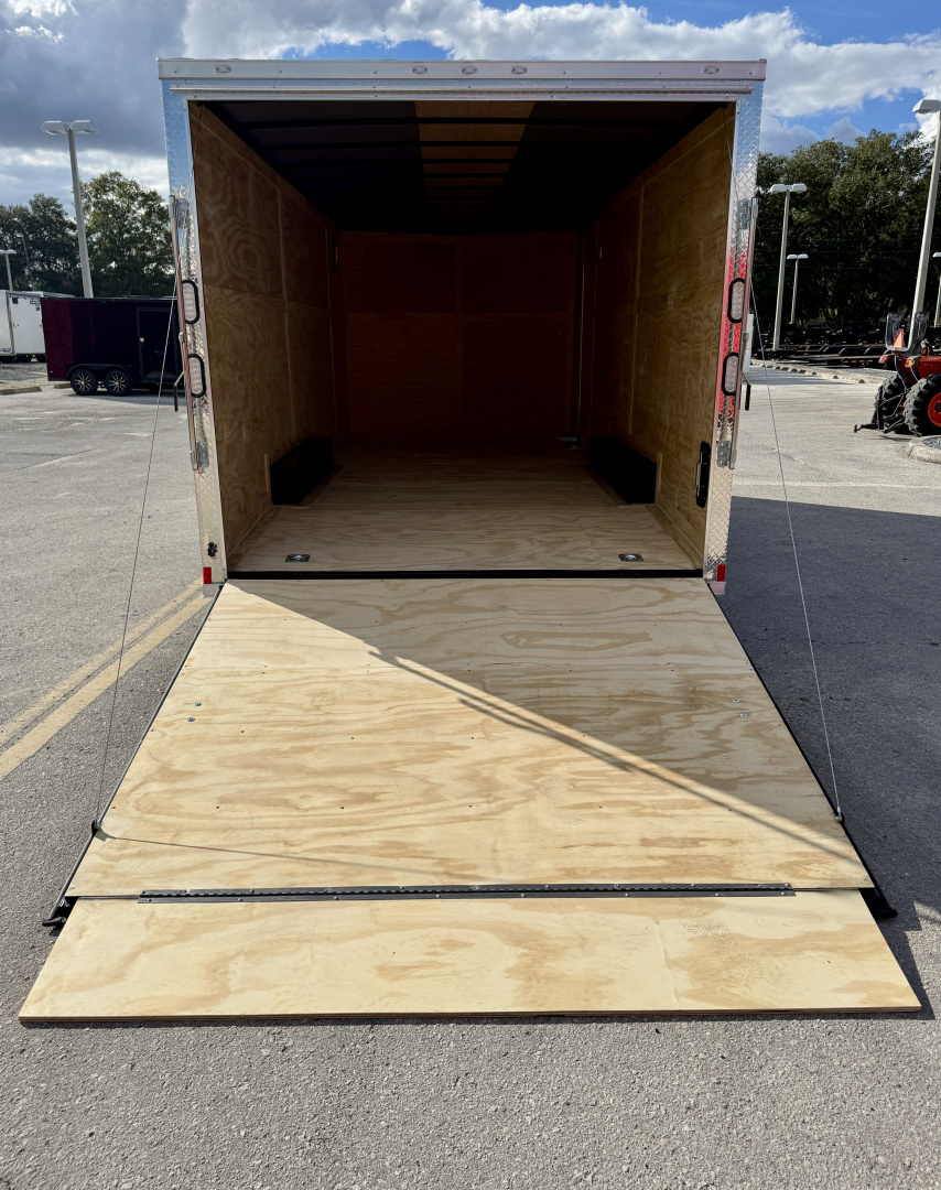 New 2026 Rock Solid Cargo 8.5x20 10K Rear Ramp Door Enclosed Car Hauler