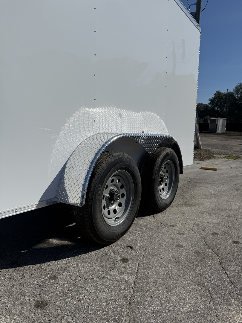 New 2026 J&C Suppliers 7x16TA Cargo / Enclosed Trailer