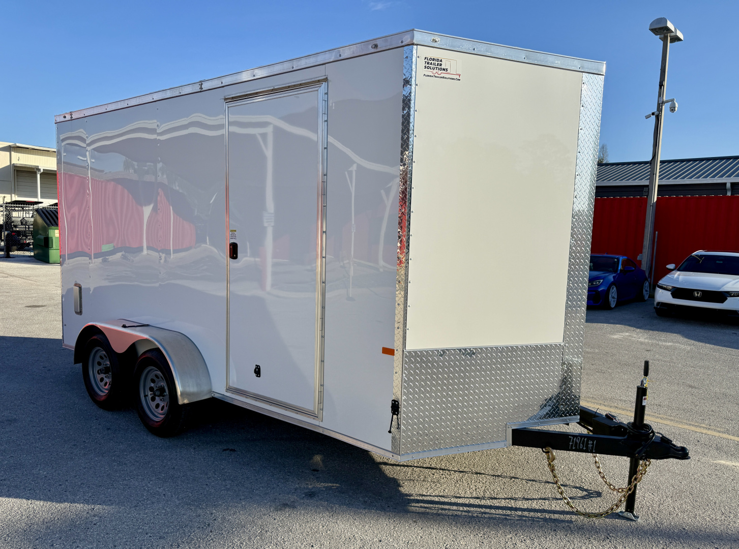 New 2026 Rock Solid Cargo 7x14 Rear Ramp Door 7K Cargo / Enclosed Trailer