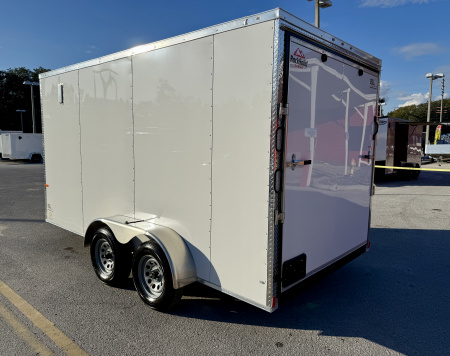 New 2026 Rock Solid Cargo 7x14 Rear Ramp Door 7K Cargo / Enclosed Trailer