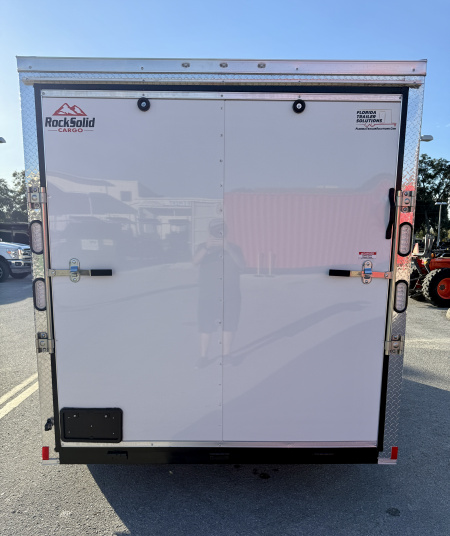 New 2026 Rock Solid Cargo 7x14 Rear Ramp Door 7K Cargo / Enclosed Trailer