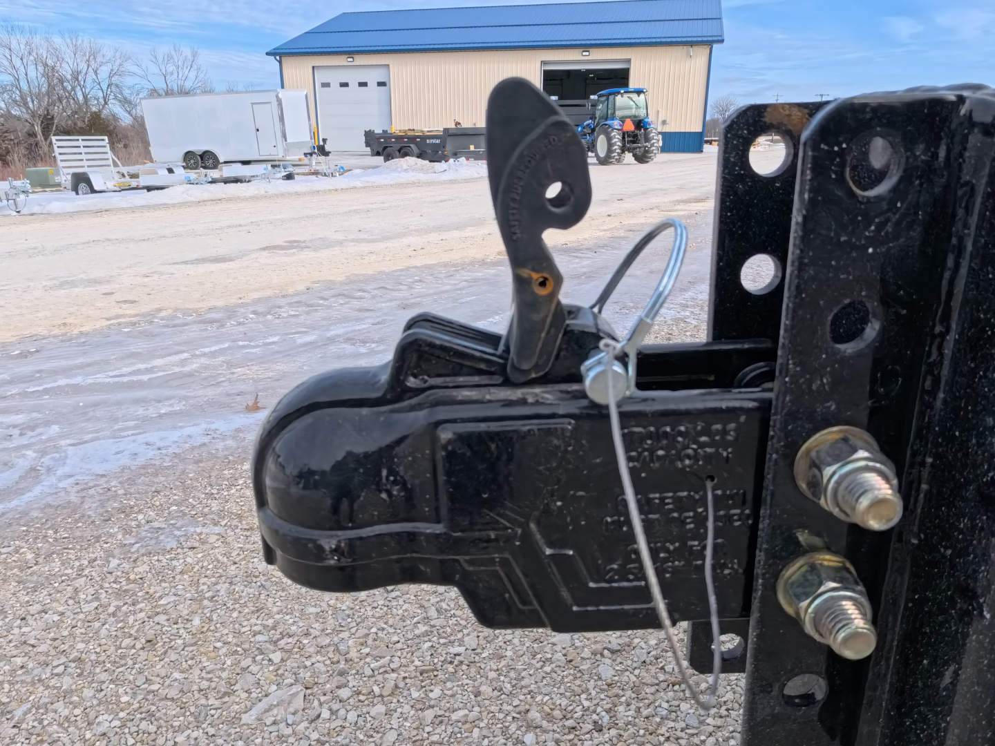 New 2026 Iron Bull 72 x 12 DTB Dump with 14,999 lb. GVWR, Hydraulic Jack, and Cold Weather Harness