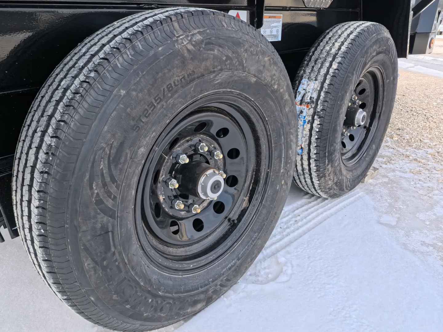 New 2026 Iron Bull 72 x 12 DTB Dump with 14,999 lb. GVWR, Hydraulic Jack, and Cold Weather Harness