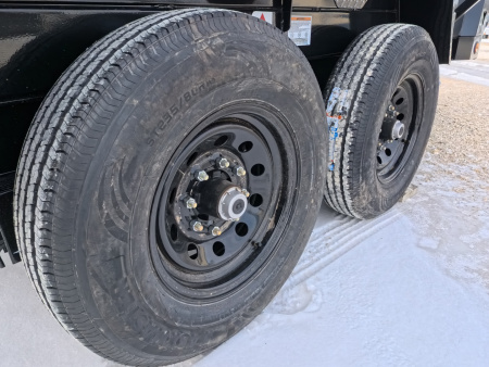 New 2026 Iron Bull 72 x 12 DTB Dump with 14,999 lb. GVWR, Hydraulic Jack, and Cold Weather Harness