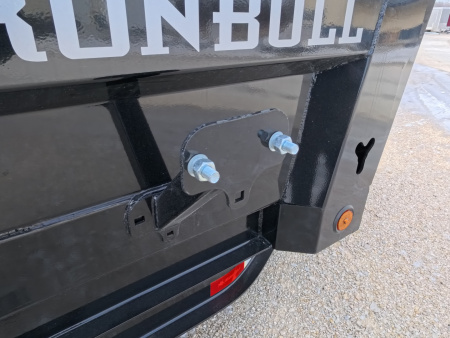 New 2026 Iron Bull 72 x 12 DTB Dump with 14,999 lb. GVWR, Hydraulic Jack, and Cold Weather Harness