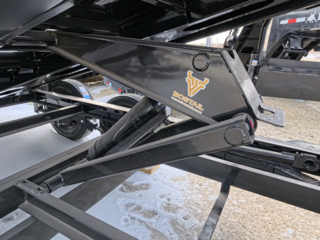 New 2026 Iron Bull 72 x 12 DTB Dump with 14,999 lb. GVWR, Hydraulic Jack, and Cold Weather Harness