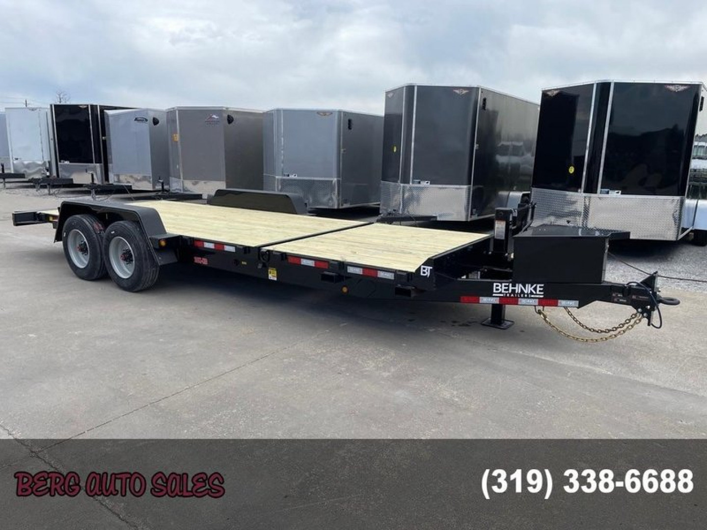 New 2027 Behnke 83x16+6 Tilt Trailer 20k