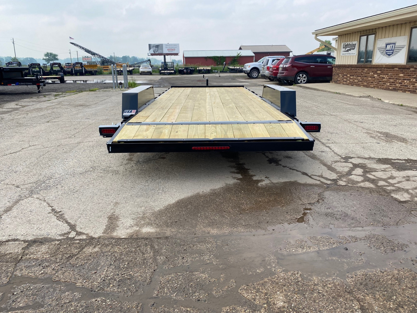 New 2026 AMO 82x18-TA1 Flat Deck 7K Car Hauler