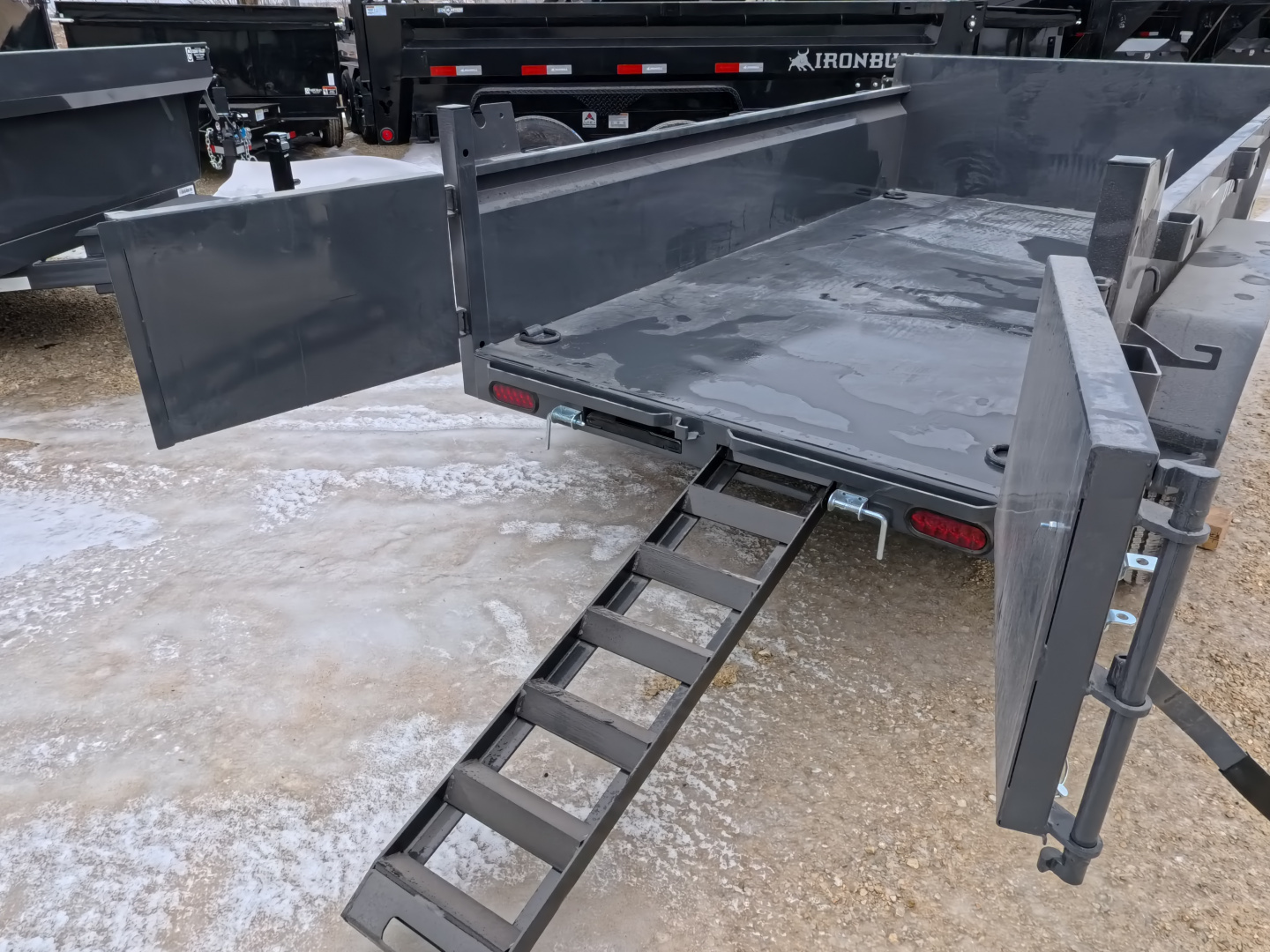 New 2026 Norstar 60 x 10 DCB Dump with 7K GVWR , Slide -in Ramps, and Tarp Kit