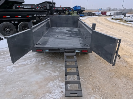 New 2026 Norstar 60 x 10 DCB Dump with 7K GVWR , Slide -in Ramps, and Tarp Kit