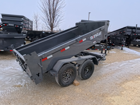 New 2026 Norstar 60 x 10 DCB Dump with 7K GVWR , Slide -in Ramps, and Tarp Kit