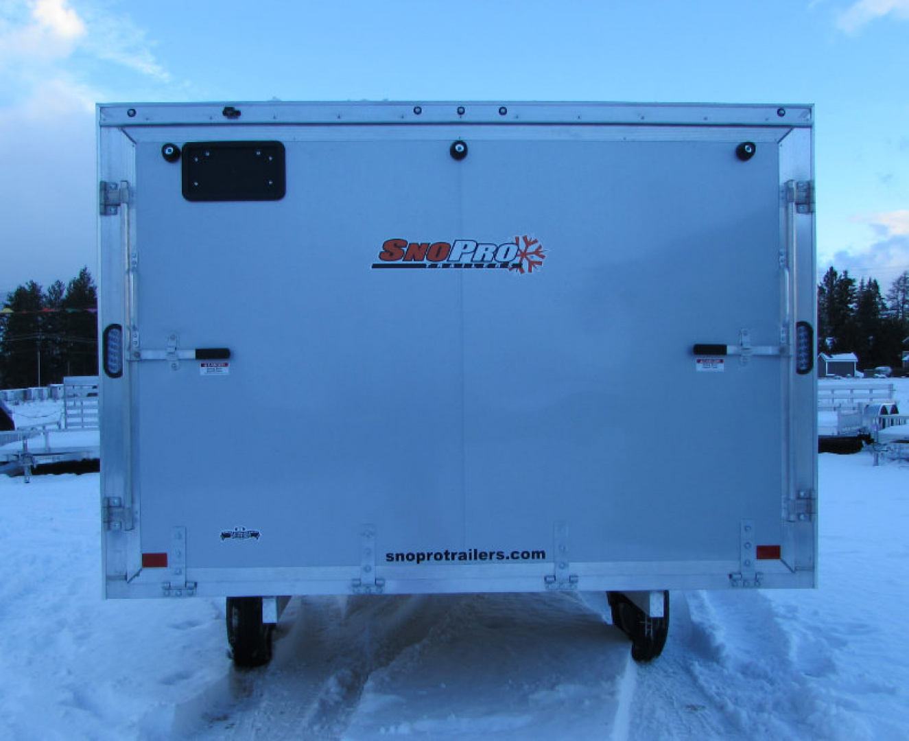New 2026 SnoPro Trailers ZHYB101X12 Snowmobile Trailer Hybrid
