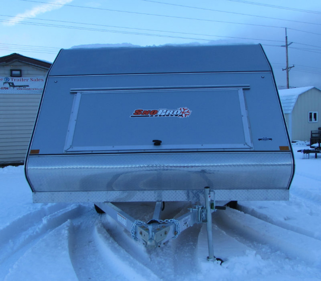 New 2026 SnoPro Trailers ZHYB101X12 Snowmobile Trailer Hybrid