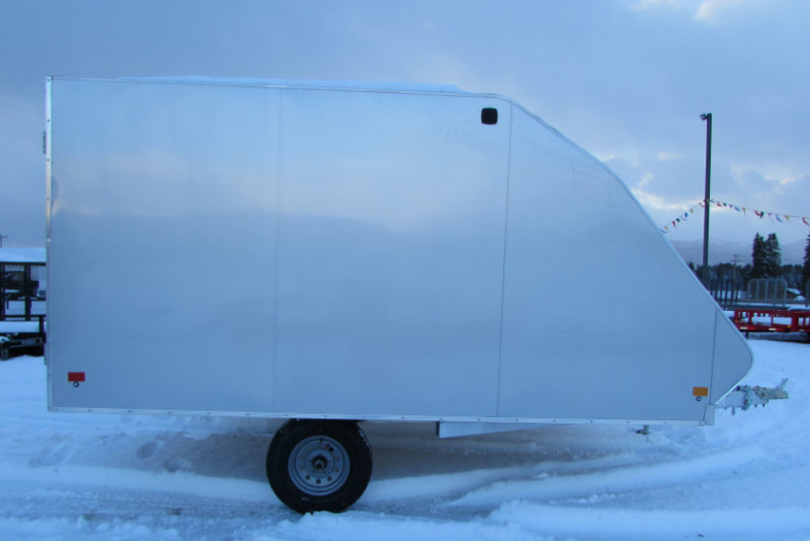 New 2026 SnoPro Trailers ZHYB101X12 Snowmobile Trailer Hybrid