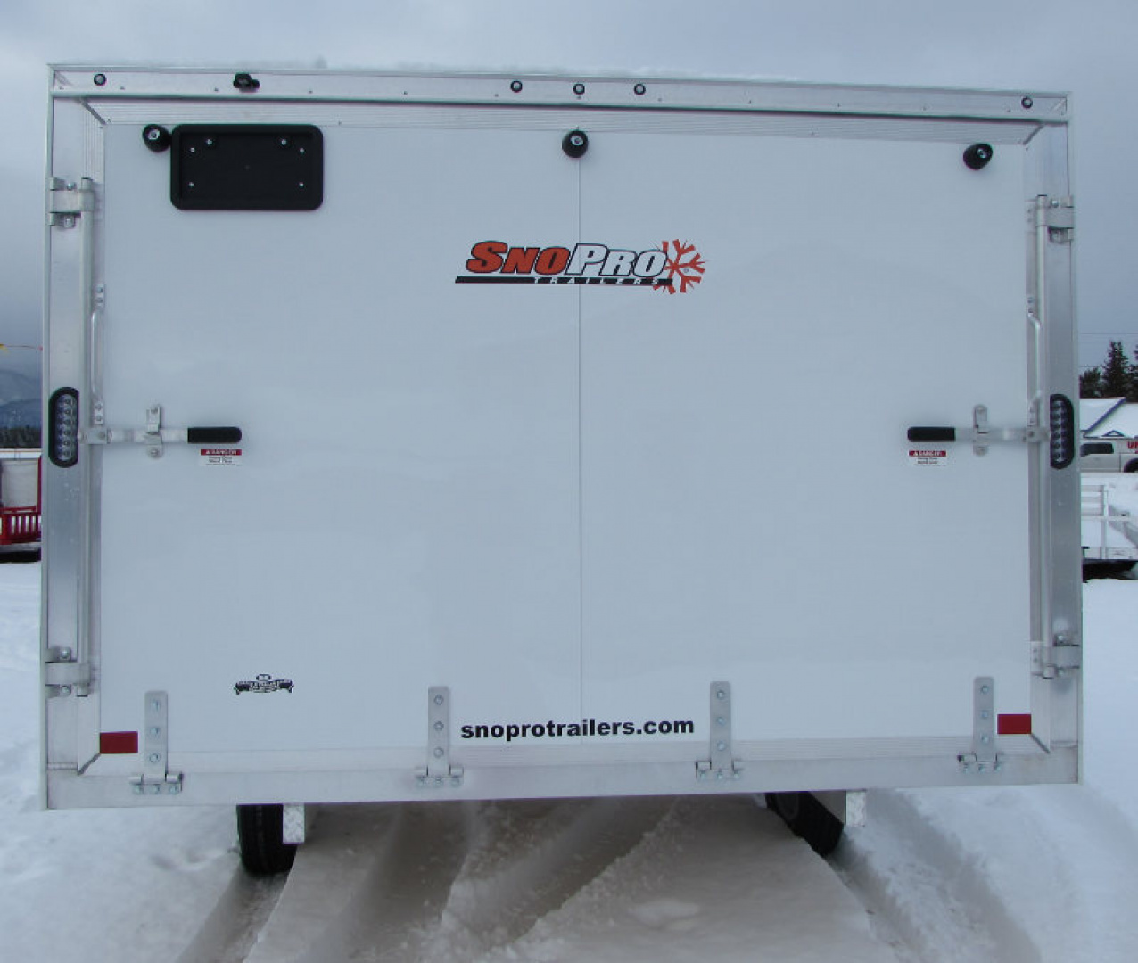 New 2026 SnoPro Trailers ZHYB101X12 Snowmobile Trailer Hybrid