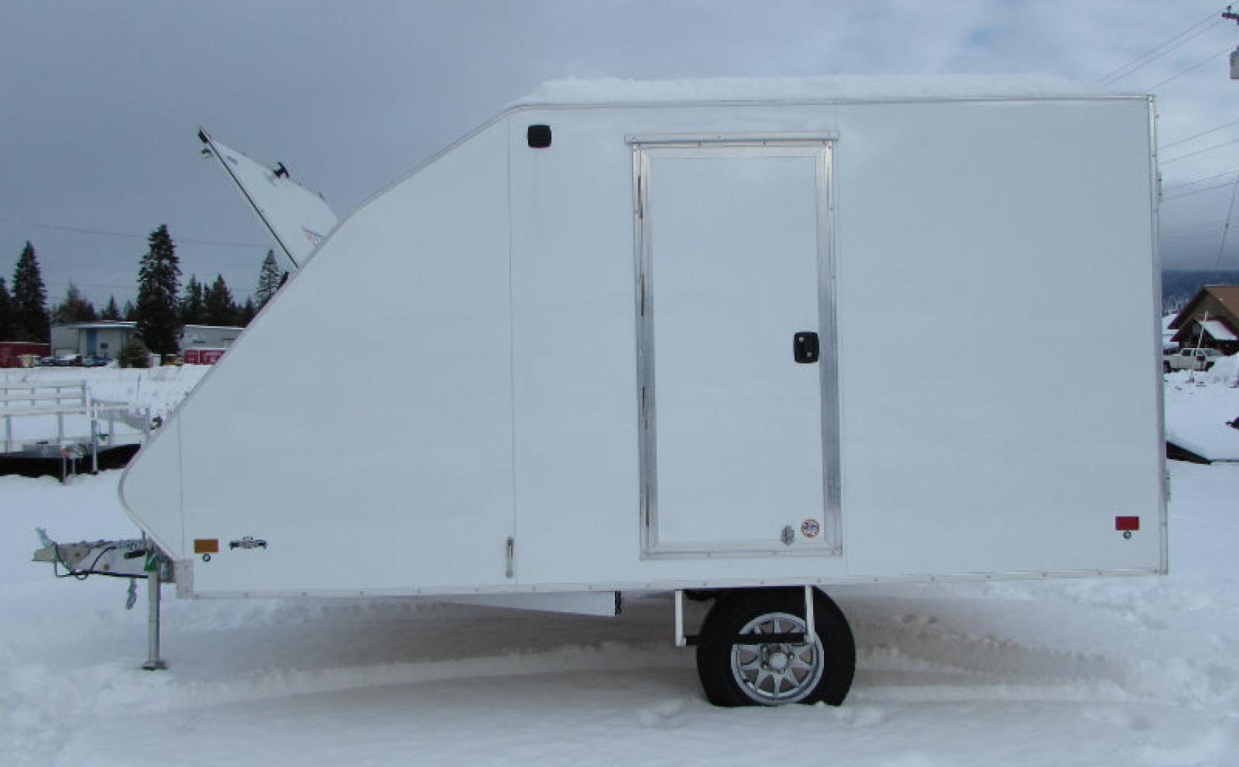 New 2026 SnoPro Trailers ZHYB101X12 Snowmobile Trailer Hybrid