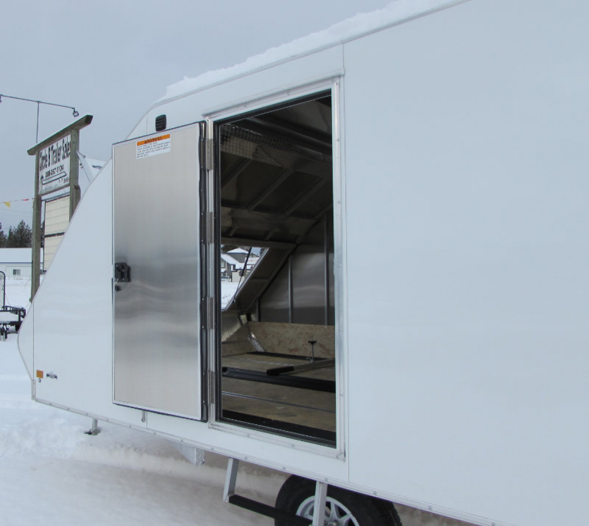 New 2026 SnoPro Trailers ZHYB101X12 Snowmobile Trailer Hybrid