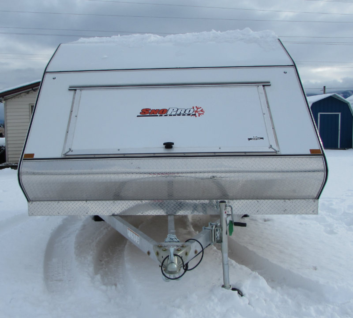 New 2026 SnoPro Trailers ZHYB101X12 Snowmobile Trailer Hybrid