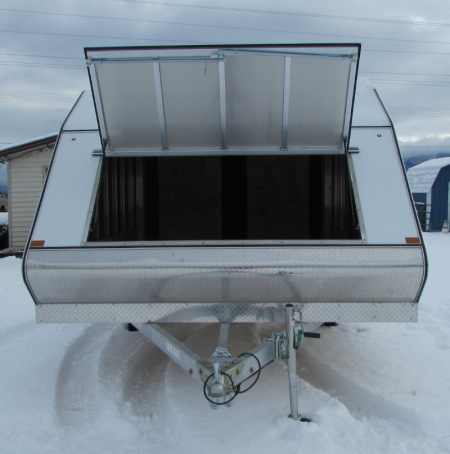 New 2026 SnoPro Trailers ZHYB101X12 Snowmobile Trailer Hybrid