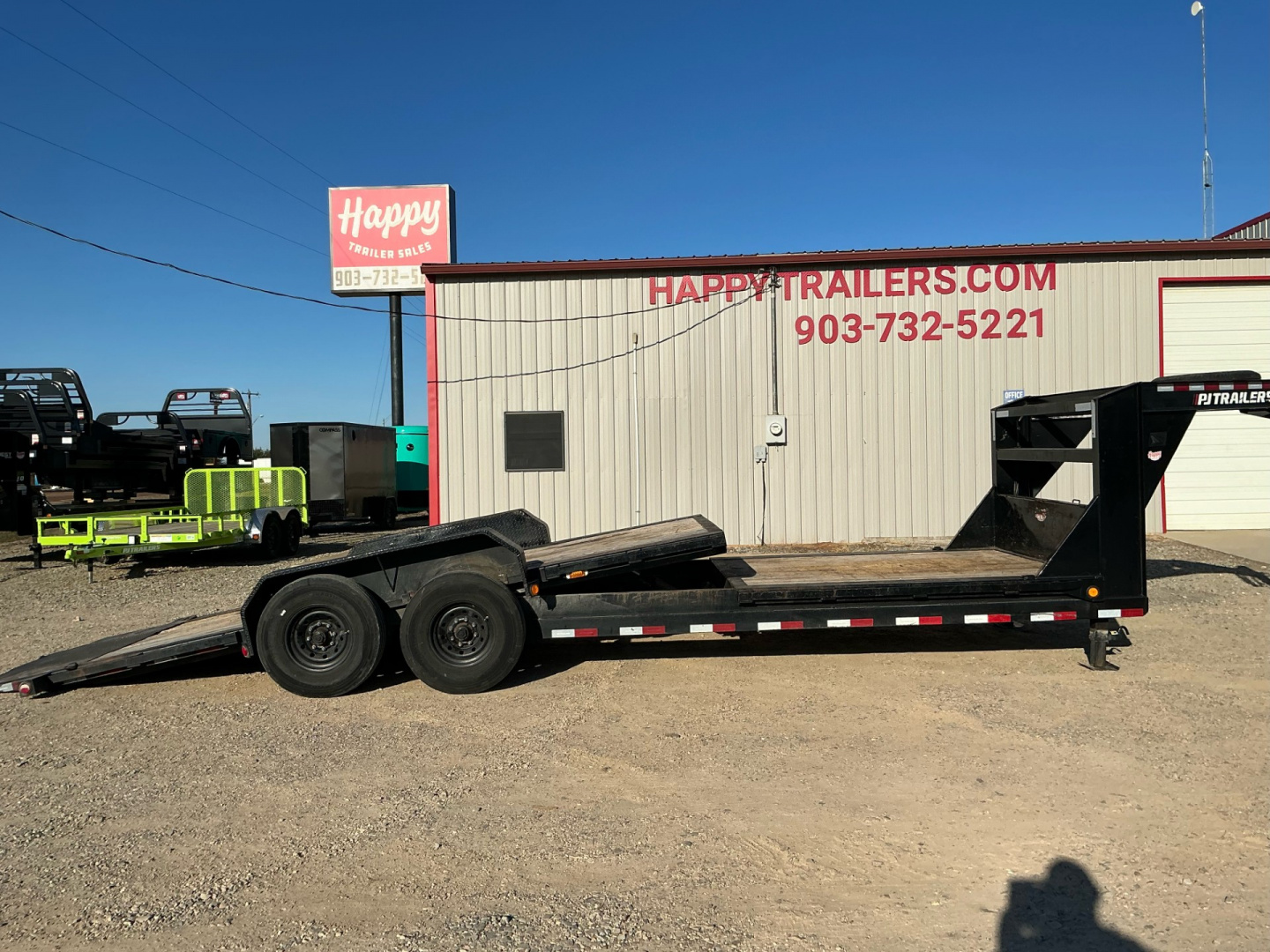 Used 2023 PJ 82"x24' GN Tilt Trailer- TJ