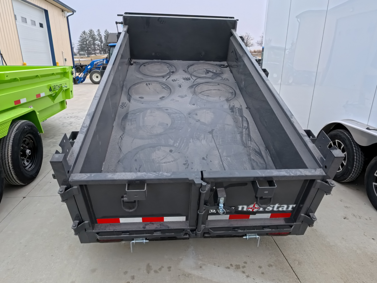 New 2026 Norstar 60 x 10 DCB Dump with 7K GVWR , Slide -in Ramps, and Tarp Kit