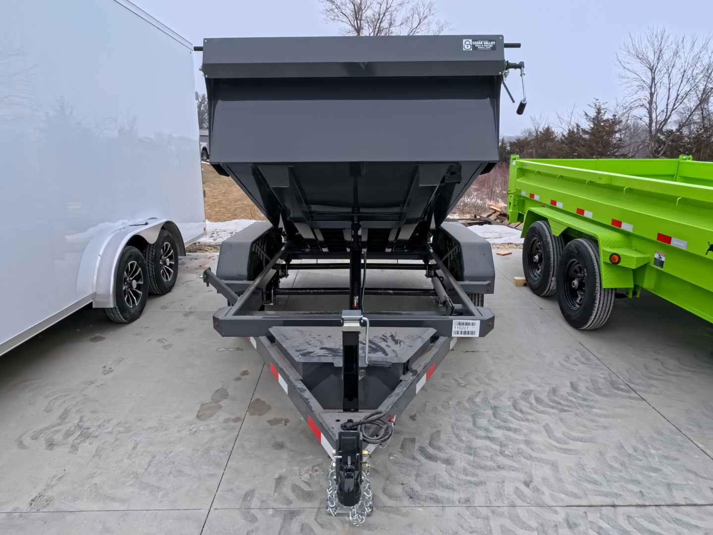 New 2026 Norstar 60 x 10 DCB Dump with 7K GVWR , Slide -in Ramps, and Tarp Kit
