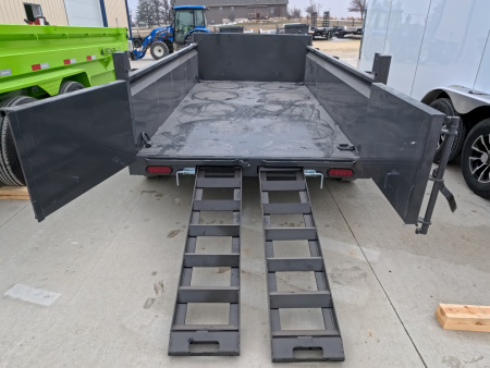 New 2026 Norstar 60 x 10 DCB Dump with 7K GVWR , Slide -in Ramps, and Tarp Kit