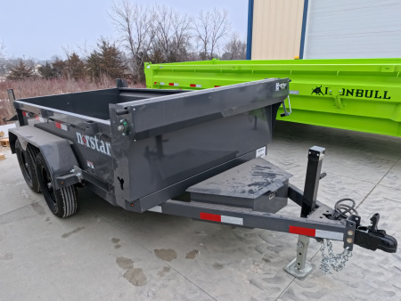 New 2026 Norstar 60 x 10 DCB Dump with 7K GVWR , Slide -in Ramps, and Tarp Kit