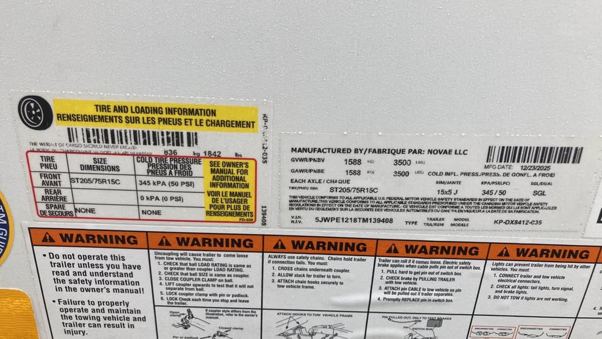 New 2026 Pace American 7x12 Cargo / Enclosed Trailer