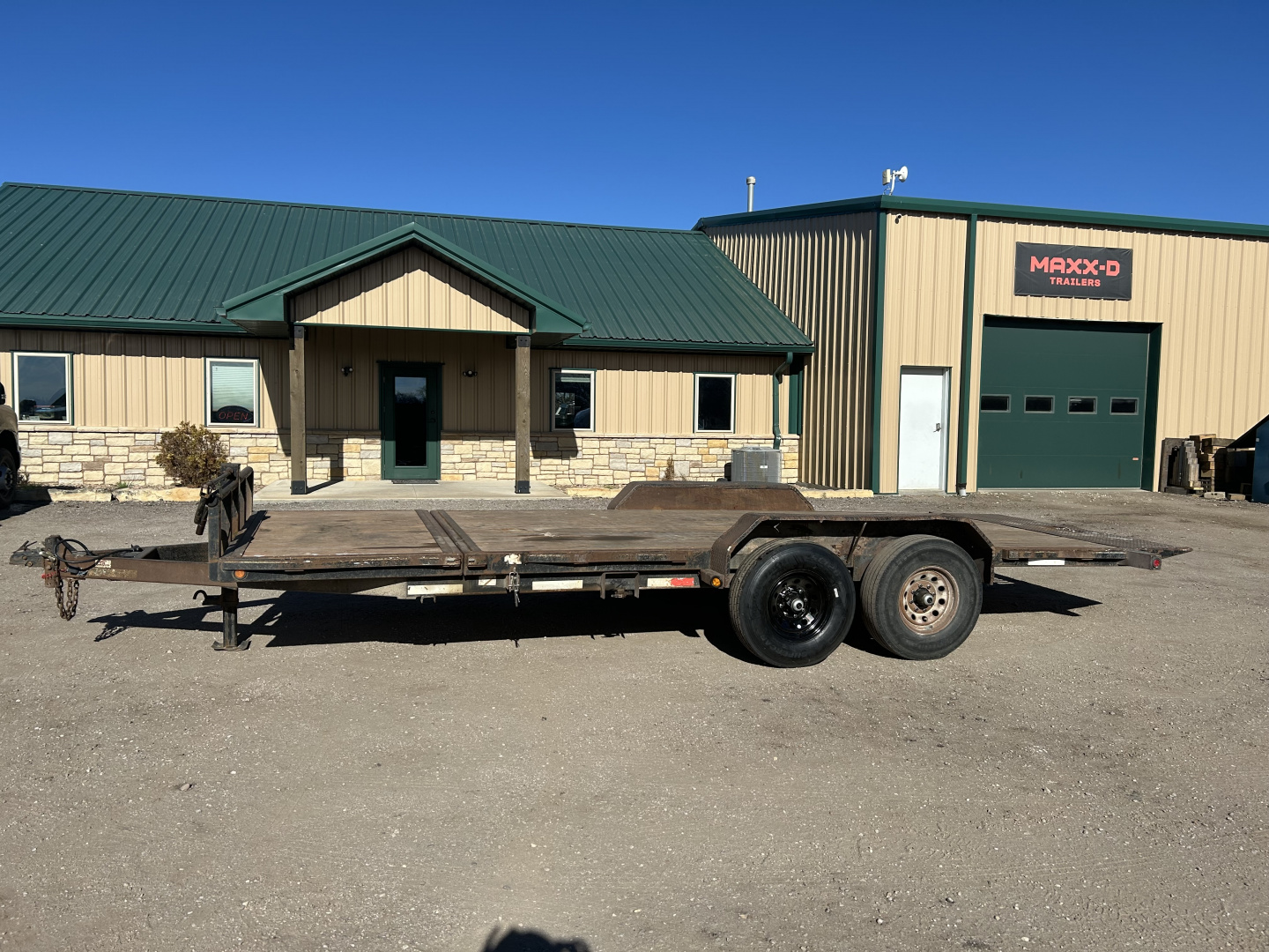 Used 2012 Maxey Trailers TD-20 Tilt Trailer