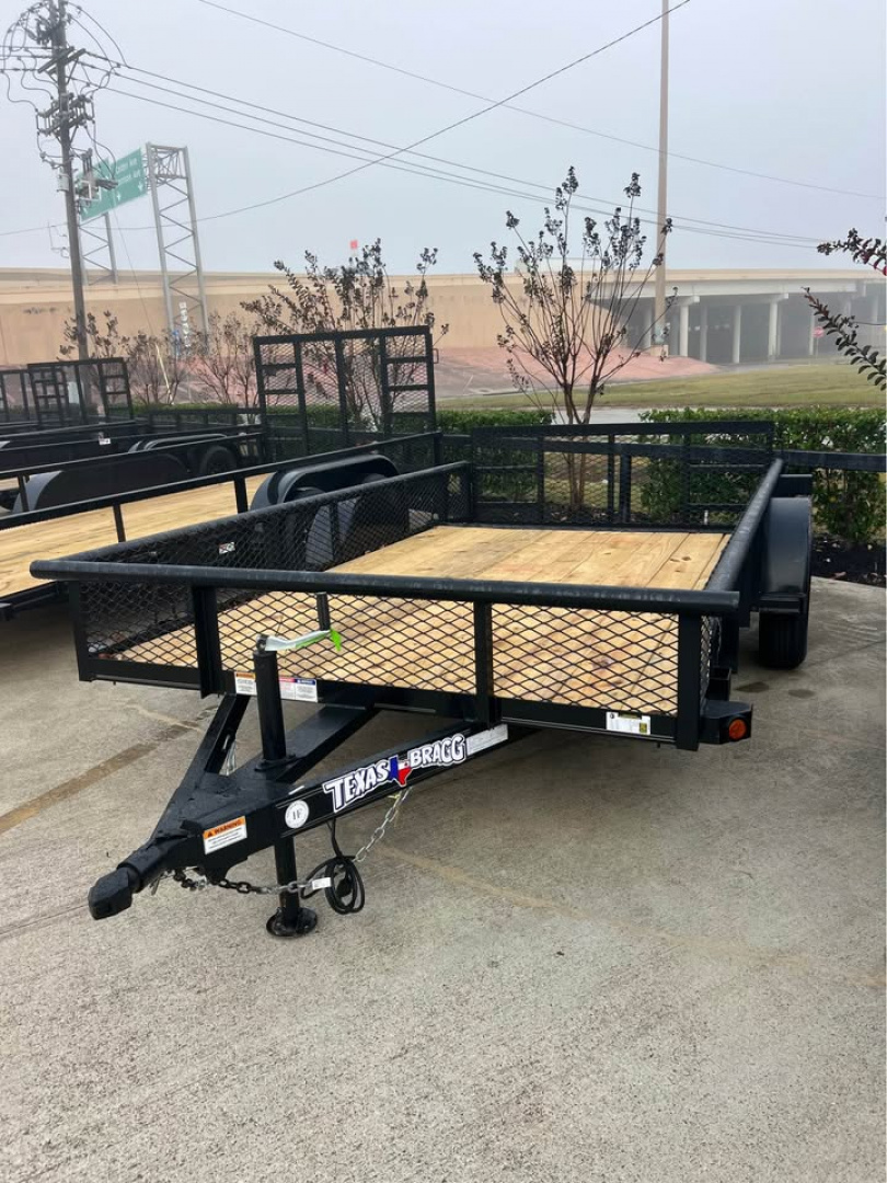 New 2026 Texas Bragg Trailers 6x12 Utility Trailer