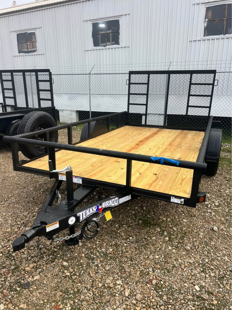 New 2026 Texas Bragg Trailers 6x12 Utility Trailer