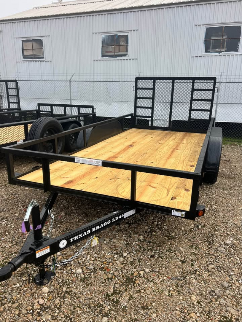 New 2026 Texas Bragg Trailers 77x14 Utility Trailer