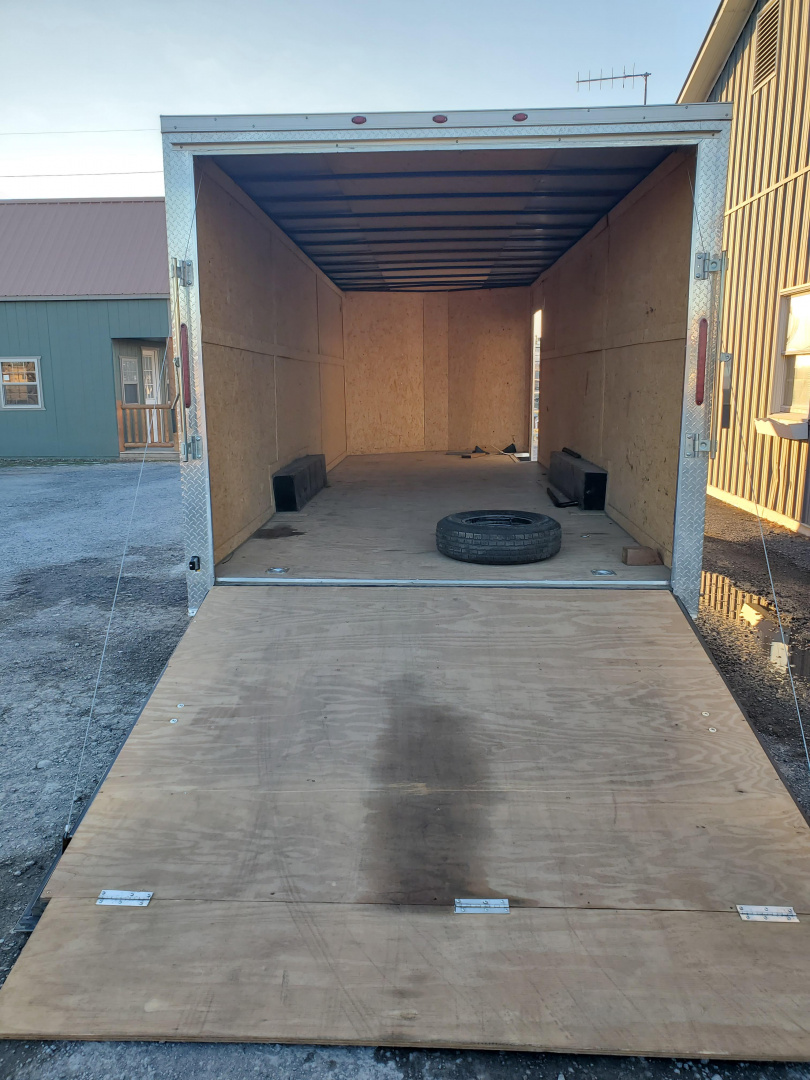 Used 2022 PowerLine Cargo / Enclosed Trailer / 9990 GVWR / 8.5'x24'