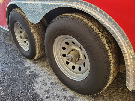 Used 2022 PowerLine Cargo / Enclosed Trailer / 9990 GVWR / 8.5'x24'