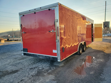 Used 2022 PowerLine Cargo / Enclosed Trailer / 9990 GVWR / 8.5'x24'