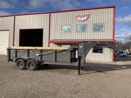 2026 Diamond C 82"x16' GN HD Low Profile Telescopic Dump w/ 32" Sides – LPT-GN207 Pacesetter Edition