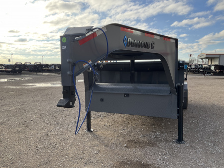 New 2026 Diamond C 82"x16' GN HD Low Profile Telescopic Dump w/ 32" Sides – LPT-GN207 Pacesetter Edition
