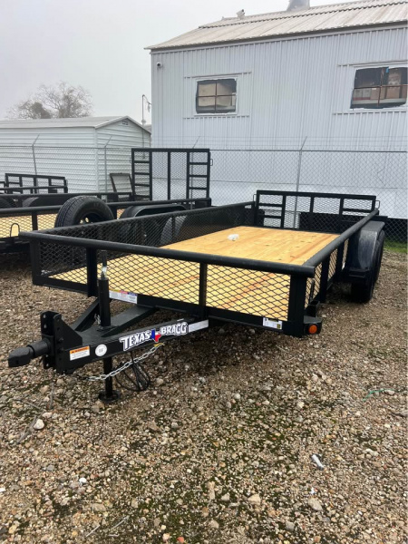 New 2026 Texas Bragg Trailers 77x16 Utility Trailer