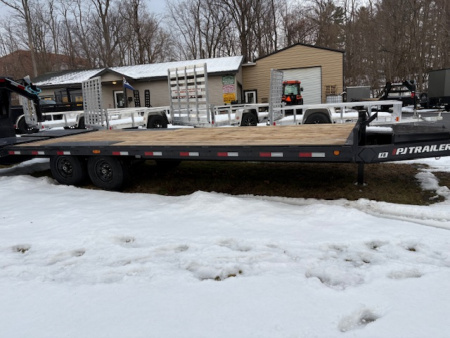 New 2026 PJ Trailers 102" x 24' F8 Deckover Trailer