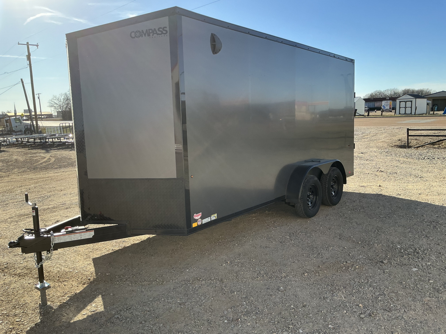 New 2026 Compass 7'x16' Enclosed Cargo Trailer- Jasper