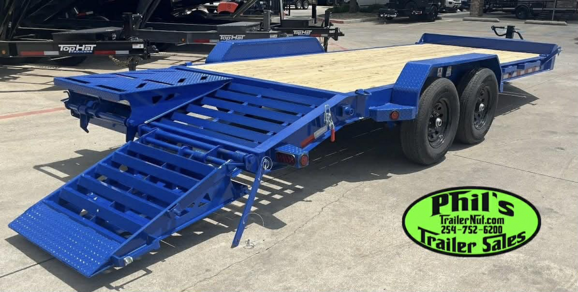 New Iron Bull NEW 20' EQUIPMENT TRAILER OPEN TRAILER UTILITY TRAILERS MEGA RAMP Equipment Trailer