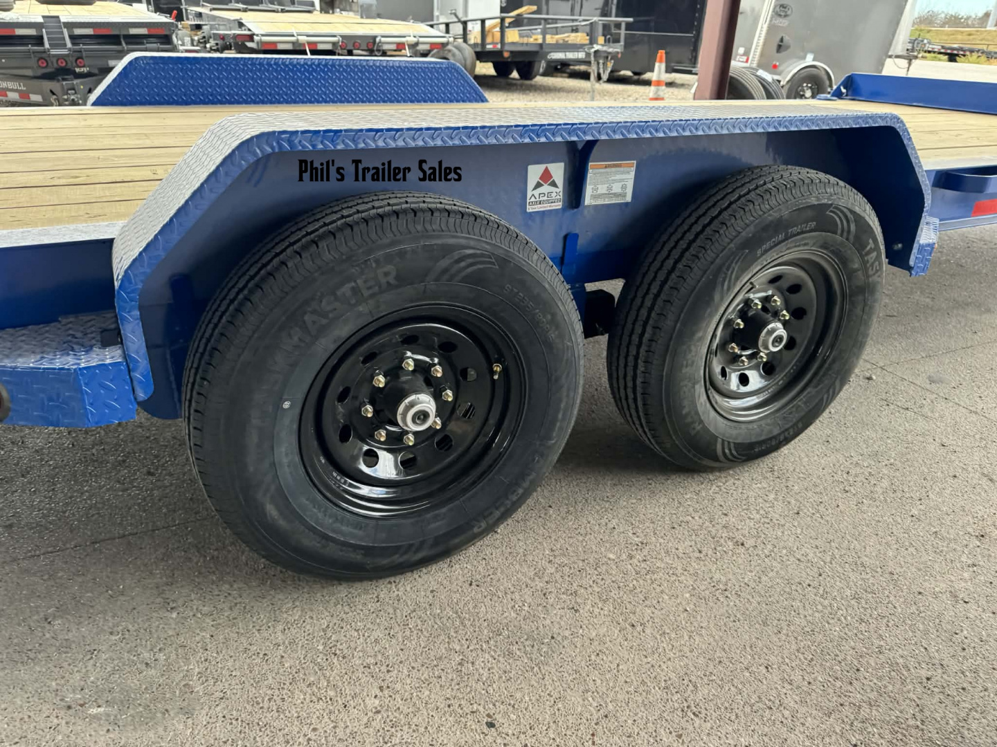 New Iron Bull NEW 20' EQUIPMENT TRAILER OPEN TRAILER UTILITY TRAILERS MEGA RAMP Equipment Trailer