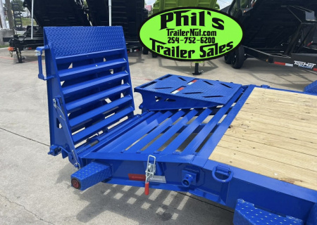 New Iron Bull NEW 20' EQUIPMENT TRAILER OPEN TRAILER UTILITY TRAILERS MEGA RAMP Equipment Trailer
