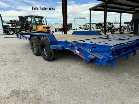 New Iron Bull NEW 20' EQUIPMENT TRAILER OPEN TRAILER UTILITY TRAILERS MEGA RAMP Equipment Trailer