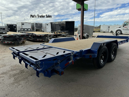 New Iron Bull NEW 20' EQUIPMENT TRAILER OPEN TRAILER UTILITY TRAILERS MEGA RAMP Equipment Trailer