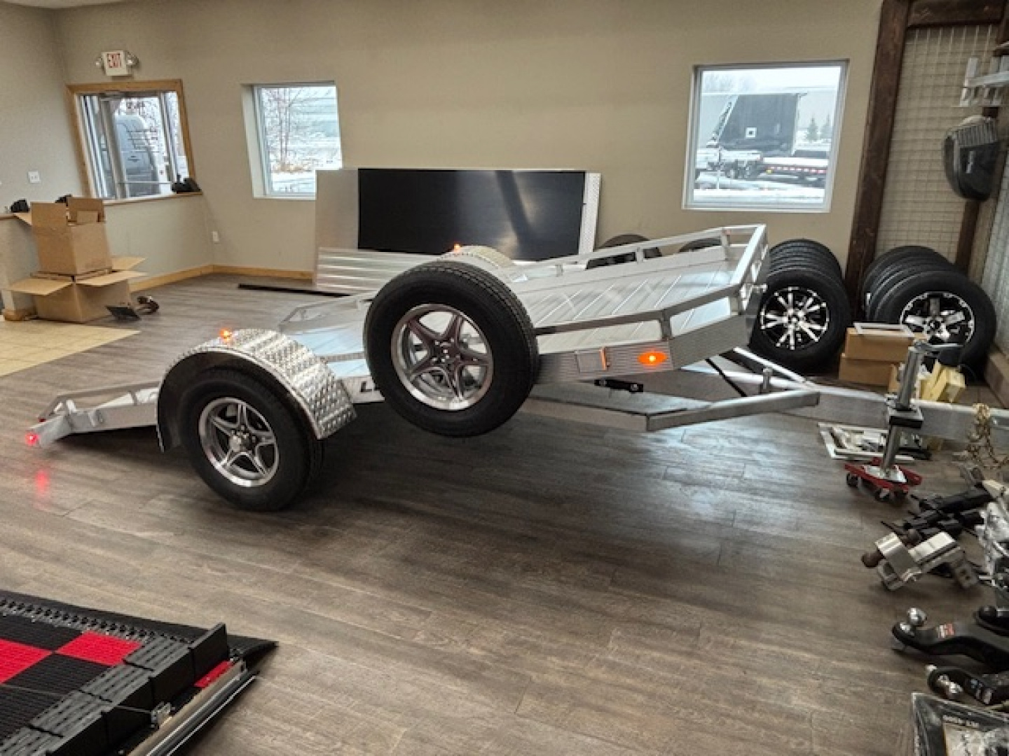 New 2026 Legend Trailers 7x12 Tilt Utility Trailer