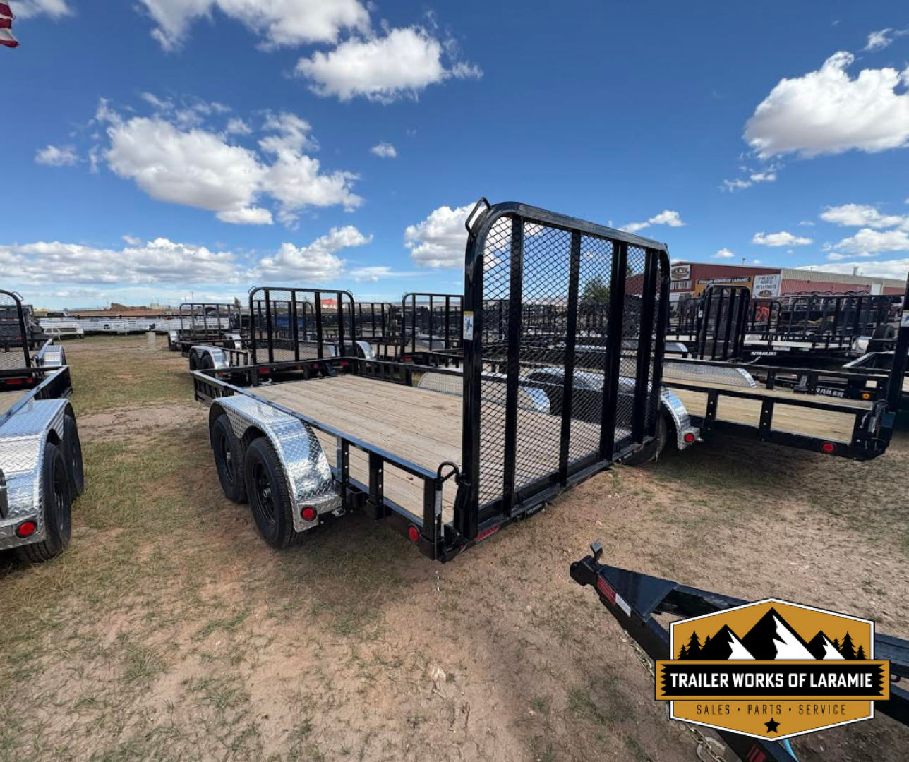 New 2026 PJ Trailers UL 7 X 14 TA Utility Trailer- 83" Deck W/ATV Ramps