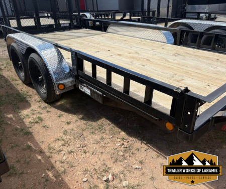 New 2026 PJ Trailers UL 7 X 14 TA Utility Trailer- 83" Deck W/ATV Ramps