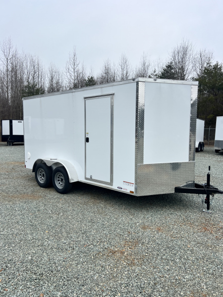 New 2026 Anvil 7X14 7K w/ Ramp Door & Extra Height Cargo / Enclosed Trailer